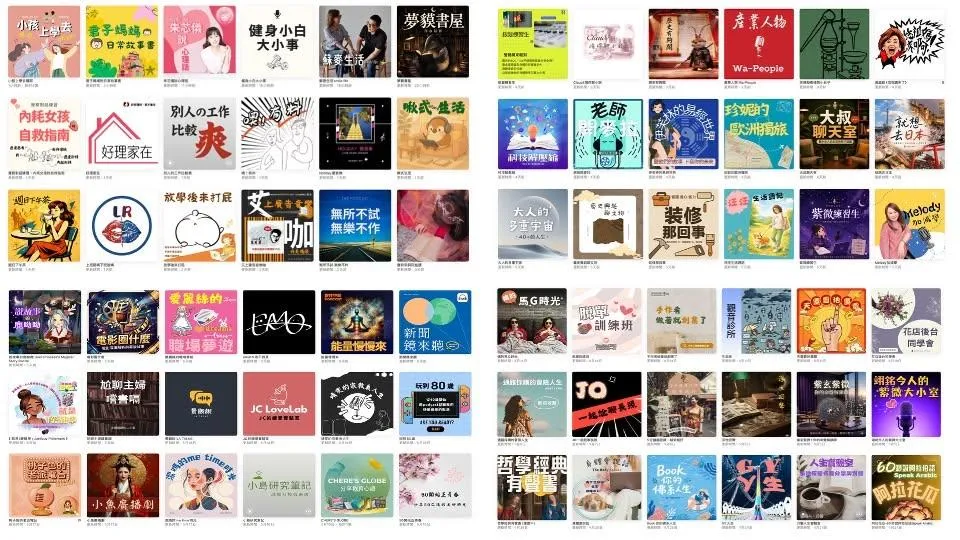聲音形象力公開班學員的 Podcast 節目實作